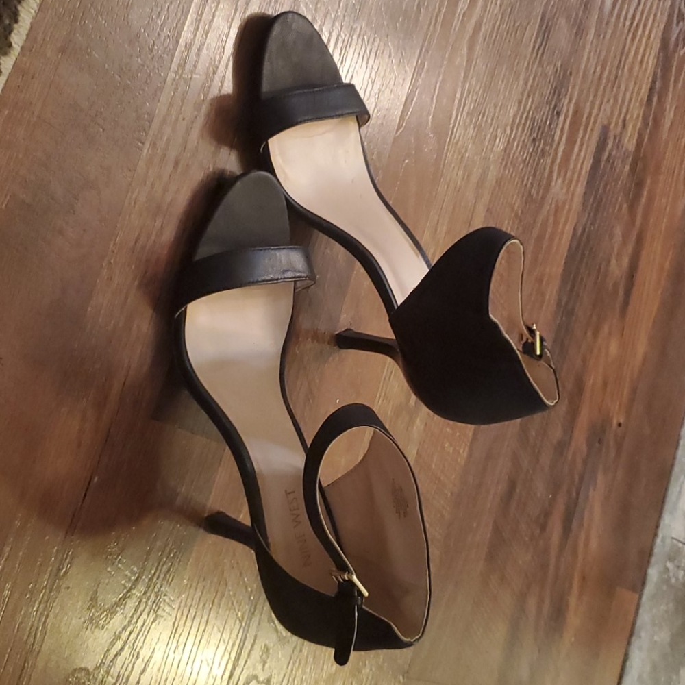 Nine West strappy heels